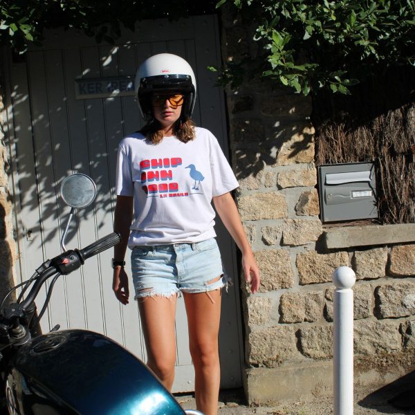 T-shirt Ship Inn Gris Clair Chiné